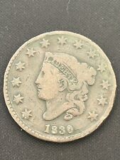 1830 one cent for sale  BURNTWOOD
