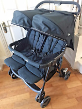 Joie Double Twin Buggy Pushchair Folding Foldable Black From Birth Unisex for sale  Shipping to South Africa