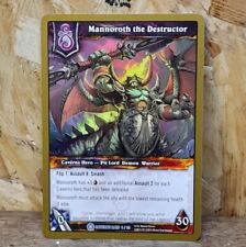 Warcraft mannoroth destructor for sale  SWADLINCOTE