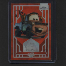 2023 Topps Disney 100 Chrome Cars Mater Orange 13/25 comprar usado  Enviando para Brazil