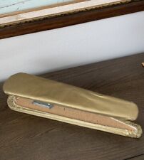 Tabla de planchar vintage con manga plegable sastre de doble cara costura revestimiento dorado lectura* segunda mano  Embacar hacia Mexico