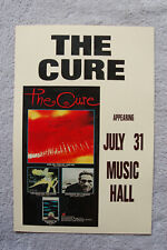 Cure tour poster for sale  Augusta