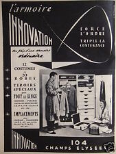 Publicité 1957 innovation d'occasion  Compiègne