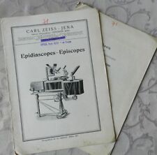 Zeiss catalogues epidiascopes d'occasion  Veynes