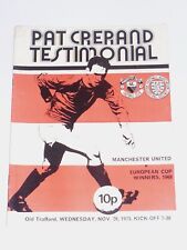 1975 pat crerand for sale  MANCHESTER