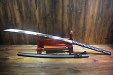 Japanese Hand Forged Nagamaki Black Samurai Sword Naginata Full Tang Sharp Blade for sale  Shipping to South Africa