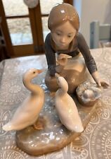 Lladro figurine girl for sale  FARNHAM