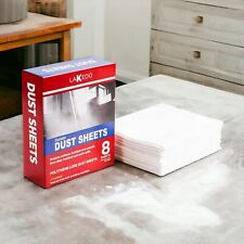 8pc dust sheets for sale  WARRINGTON