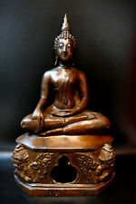 Grand bouddha bronze d'occasion  Cazères