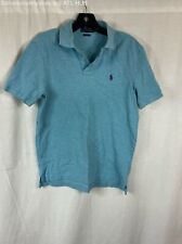 Polo masculina Ralph Lauren ajuste clássico (S) azul/roxo manga curta comprar usado  Enviando para Brazil