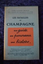 Batailles champagne guide d'occasion  Moëlan-sur-Mer
