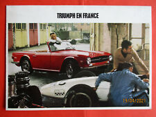Brochure triumph gamme d'occasion  Saint-Claud