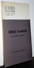 Orfeo tamburi oli usato  Capranica