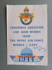 1944 christmas card for sale  KING'S LYNN