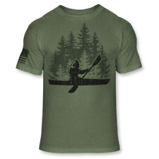 Camiseta Bigfoot Kayak - Camiseta Engraçada Sasquatch Caiaque Mistura Atlética - A190 comprar usado  Enviando para Brazil