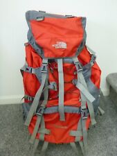 The North Face Adventure 70L Large Red Internal Frame Hiking Camping Backpack for sale  Shipping to South Africa