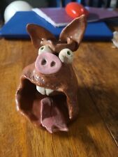Vintage clay pig for sale  Great Barrington