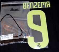 Conjunto oficial de nome/número de futebol americano Real Madrid Benzema 9 2022/23 terceiro comprar usado  Enviando para Brazil