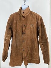 Steiner 9215 Brown Weld-Cool Premium Side Split Cowhide Welding Jacket Sz L for sale  Shipping to South Africa