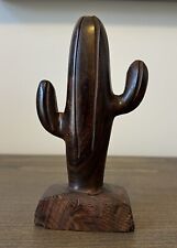 Wooden cactus carved for sale  Laurinburg