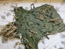 UK BRITISH army SNIPER SHROUD CAPE camo net GHILLIE SUIT, used for sale  Shipping to South Africa