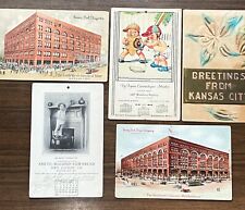 5 cartões postais antigos de Kansas City KCMO Emery Bird Thayer Vy Vyan publicidade, usado comprar usado  Enviando para Brazil