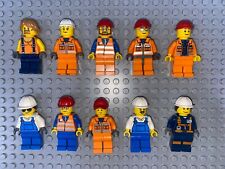 10 FIGURAS LEGO Y HOMBRES LEGO CONSTRUCTION WORKERS CONSTRUCTION WORKERS segunda mano  Embacar hacia Argentina