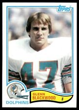 1982 Topps Glenn Blackwood Rookie Miami Dolphins #127 Set Break Most NM for sale  Shipping to South Africa