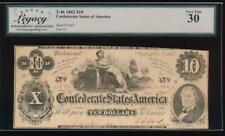 1862 confederate currency for sale  Chattanooga