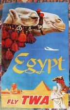 1960 twa egypt for sale  New York