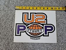 Adesivo Vintage U2 1997 PopMart Tour Crew Grande Raro 11x8,5 comprar usado  Enviando para Brazil