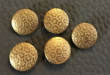 Vintage gold buttons for sale  CATERHAM