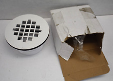 Dispositivo de filtro de plástico de substituição de dreno de chuveiro branco 4-1/4" com rosca giratória comprar usado  Enviando para Brazil