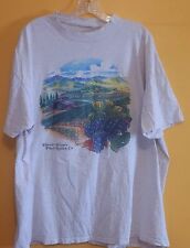 Camiseta Eberle Winery Paso Robles California Branca Vintage 1992 GG Frete Grátis comprar usado  Enviando para Brazil