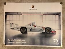 1981 Porsche 936/81 24 Hour of Le Mans Winner Showroom Advertising Poster RARE!! for sale  Shipping to South Africa