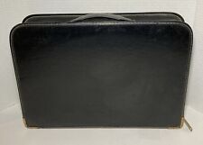 Vintage leather black for sale  Arley