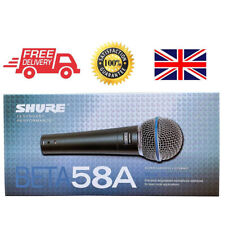 Shure beta 58a for sale  DUNSTABLE