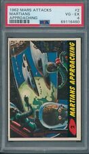 1962 Mars Attacks #2 Martians Approaching PSA VG-EX 4 *6460 for sale  Shipping to South Africa