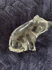 Vintage glass pig for sale  NORWICH