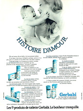 1973 gerbabi advertising d'occasion  Expédié en Belgium