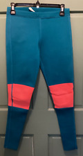 Used, Billabong Women's Size 4 Blue Neon Orange Surf Capsule Wetsuit Pants with Pocket for sale  Shipping to South Africa