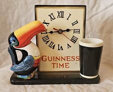 Guinness toucan clock for sale  WALSALL