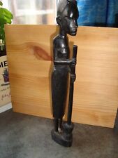Tall carved wooden for sale  SWINDON