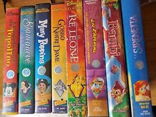 Lotto disney vhs usato  Roma