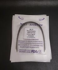 Used, Dental Orthodontic Super Elastic NITI Arch Wires Rectangular Natural Form Wires for sale  Shipping to South Africa