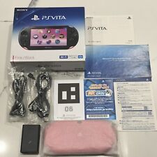 Sony PS Vita Console PCH-2000 Pink/Black Complete Box CIB Japan Region Free for sale  Shipping to South Africa