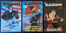 BLACKHAWK #1-3 (1 2 3), (DC 1987-8) Mini Série Completa, HOWARD CHAYKIN, QUASE PERFEITO comprar usado  Enviando para Brazil