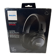 Fones de ouvido estéreo Philips SHP2600 com fio fechado traseiro supra-auricular com fio/preto comprar usado  Enviando para Brazil