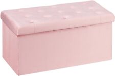 Pink folding velvet for sale  SALFORD