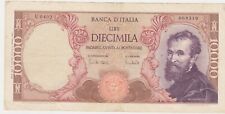 Banconote 10.000 michelangelo usato  Italia
